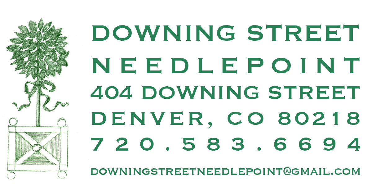 Products Downing Street Needlepoint